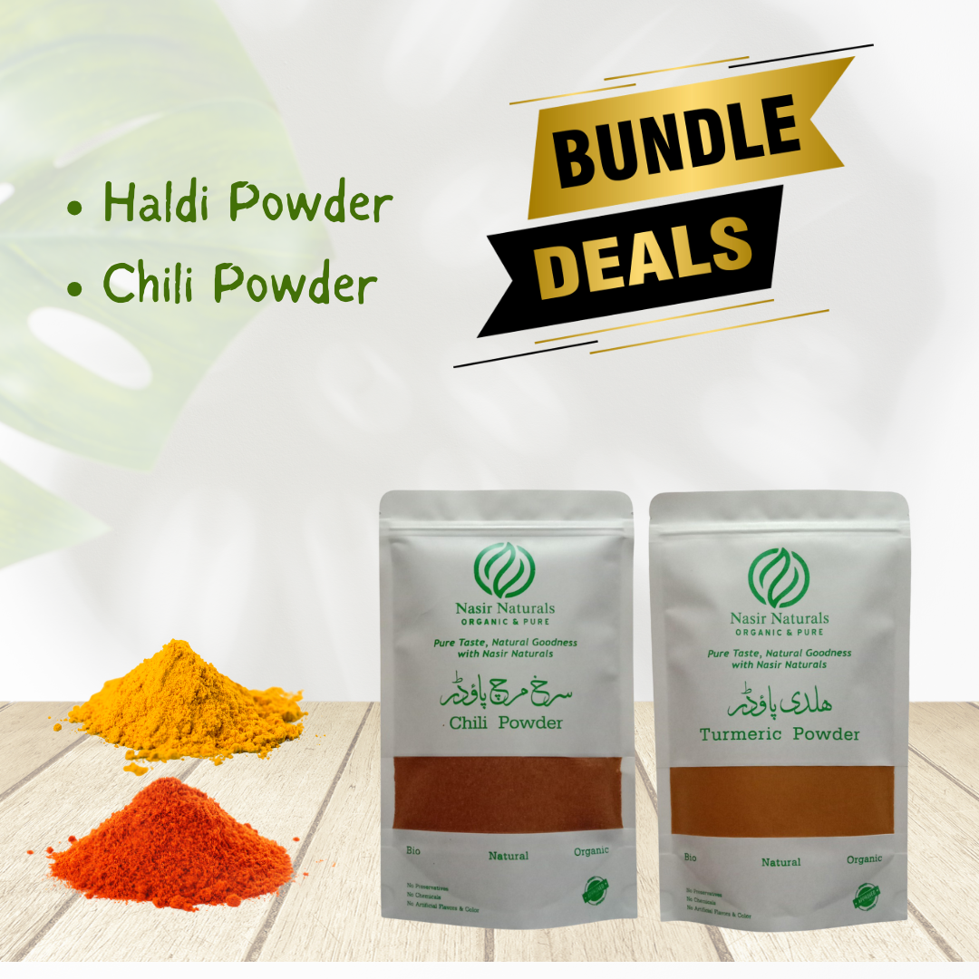 Discount Bundle of Turmeric & Chili Powder