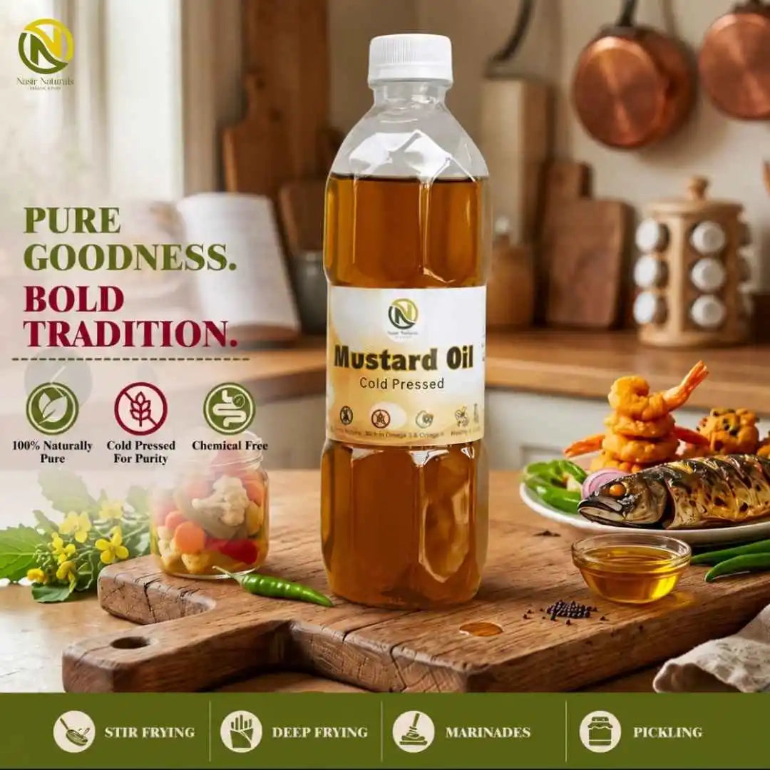 Mustard Cooking Oil - Natural & Organic
